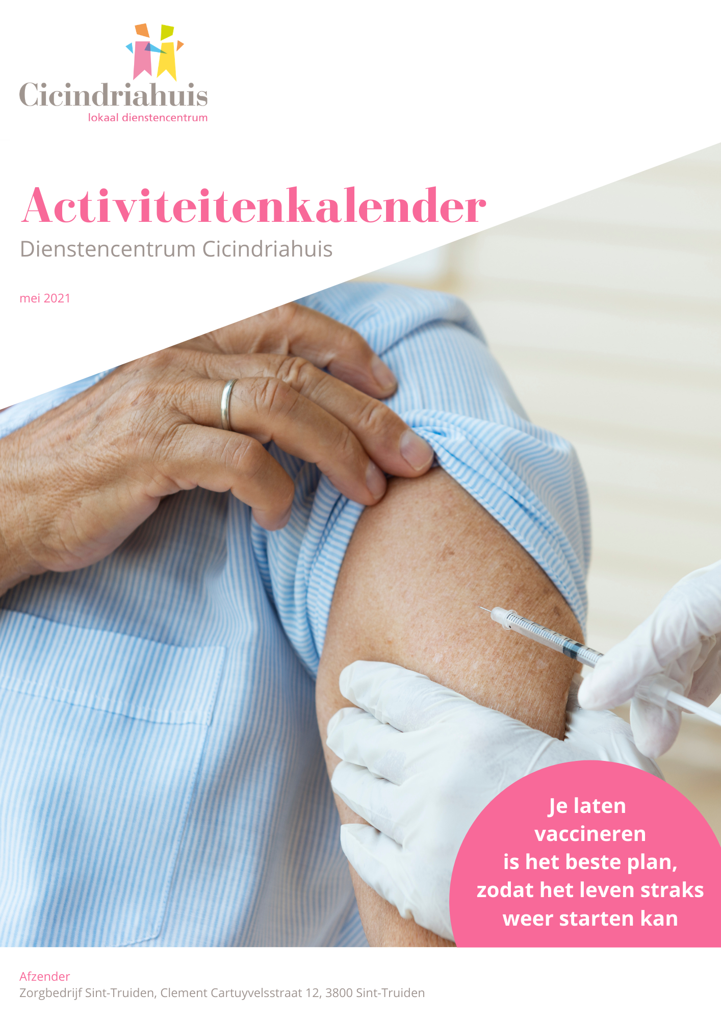 Activiteitenkalender Cicindriahuis mei 2021